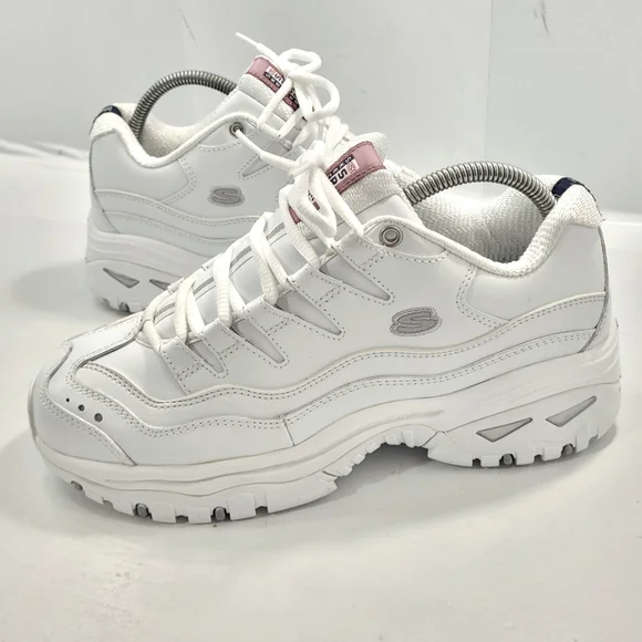 SKECHERS SPORT ENERGY ORBIT MULE WALKING SNEAKERS WOMEN'S SIZE 9.5 WHITE A3 - Picture 16 of 16